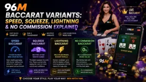 96M Baccarat Variants: Speed, Squeeze, Lightning & No Commission Explained